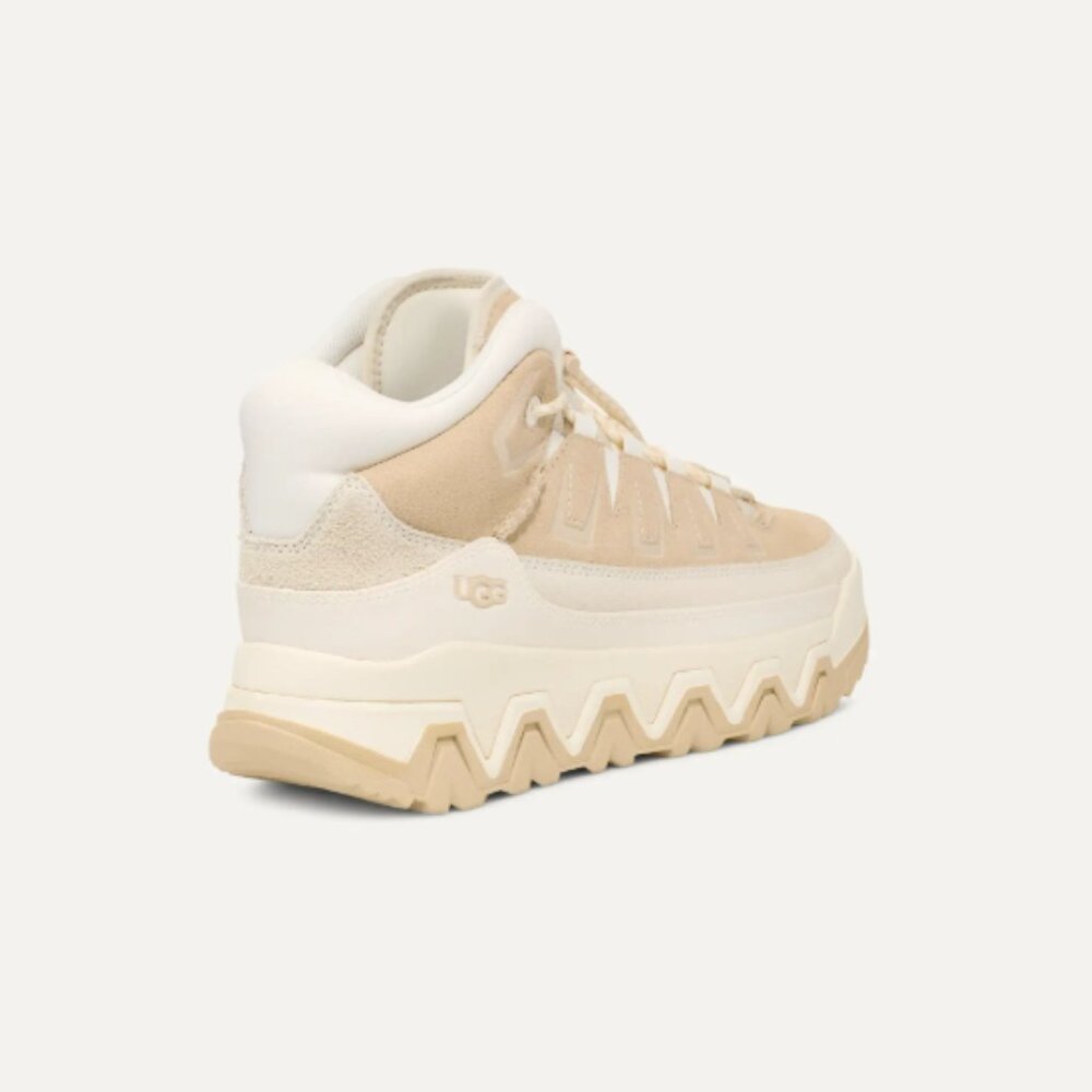 NEW UGG Suede Captrail High Top Platform Sneakers for women  Light Beige 7255j3 - Picture 5 of 10